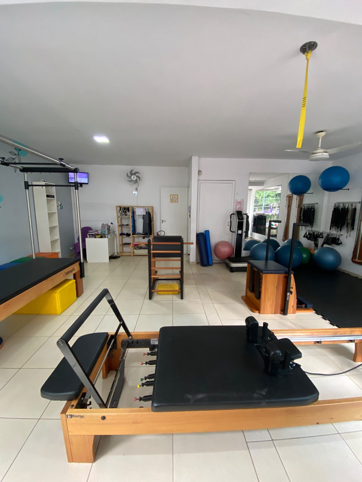 Aparelho de Pilates no Studio Cavalari